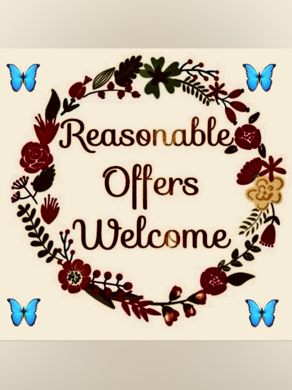 🦋Reasonable Offers Welcome 🦋